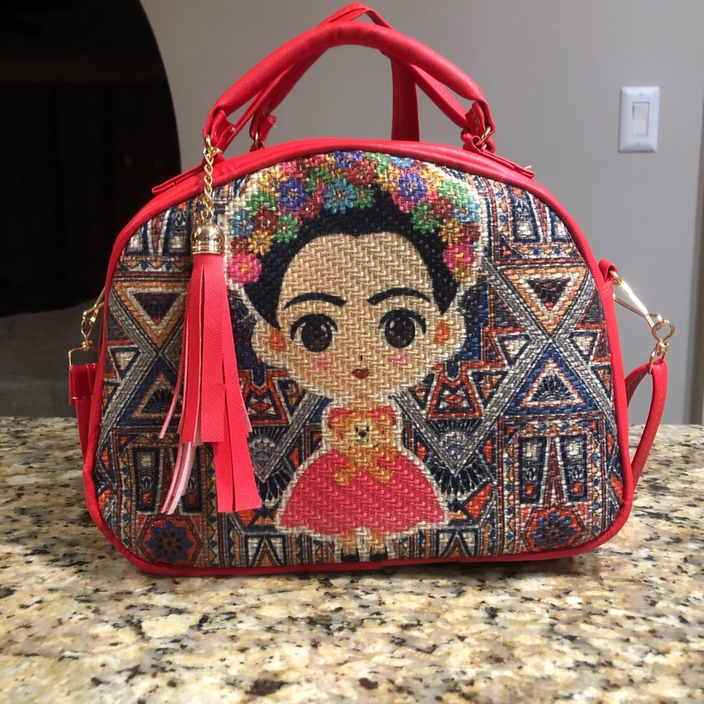 Frida Khalo dome purse